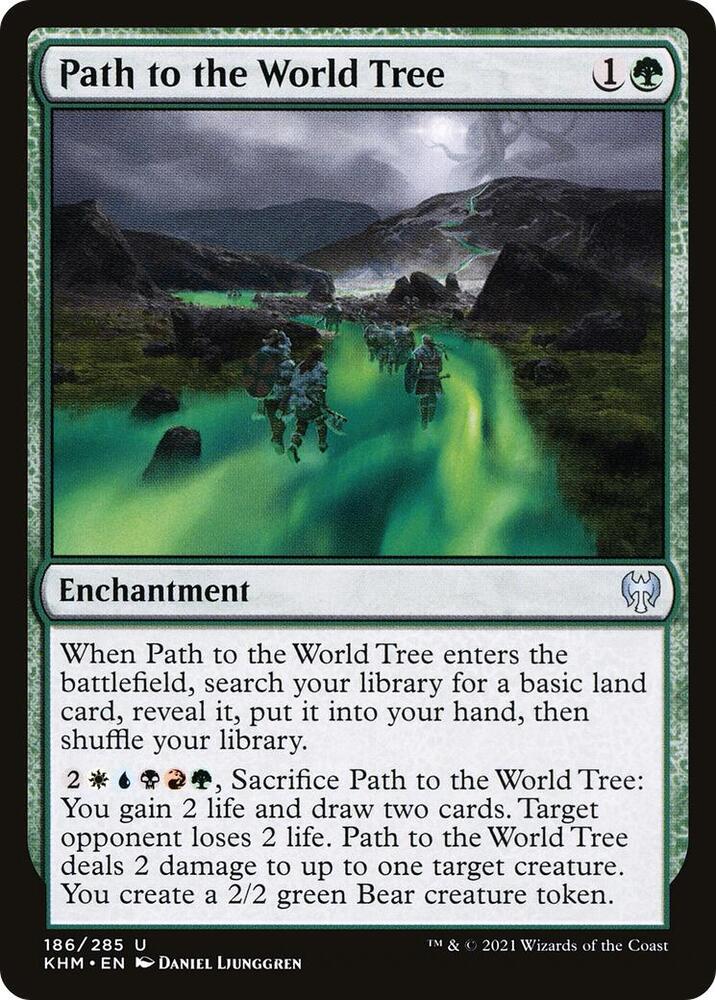 Path to the World Tree 186/285 (Kaldheim)  - Foil