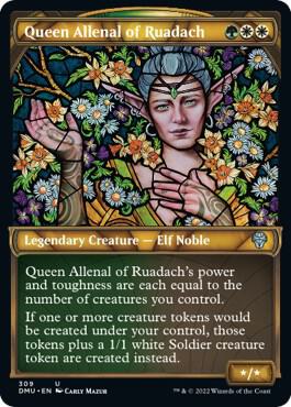 Queen Allenal of Ruadach Showcase 309/281 (Dominaria United)  - Foil