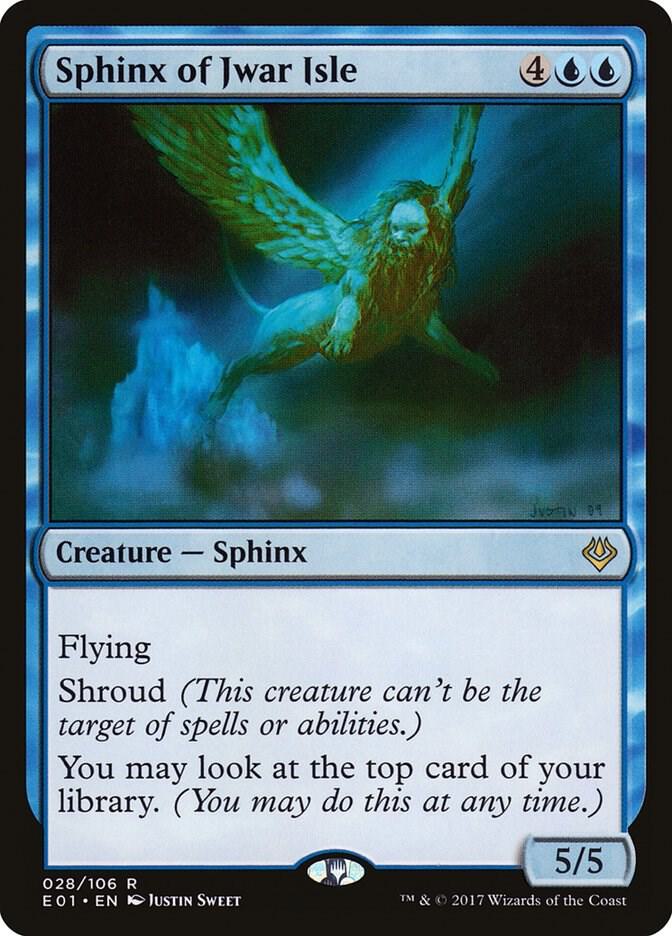 Sphinx of Jwar Isle 28/106 (Archenemy: Nicol Bolas) 