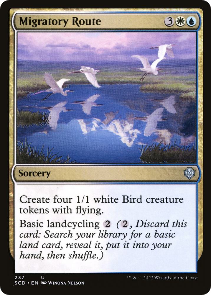 Migratory Route 237/352 (Starter Commander Decks) 