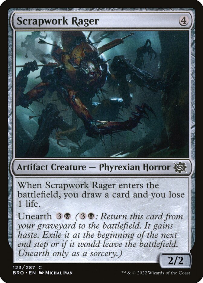Scrapwork Rager 123/287 (The Brothers' War)  - Foil