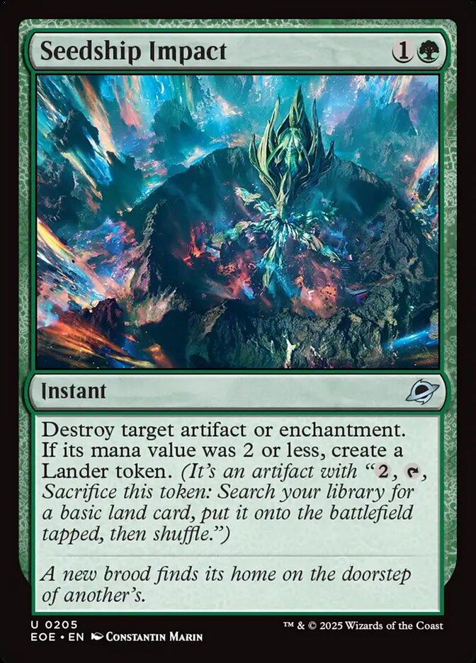 Seedship Impact 205 (Edge of Eternities) 