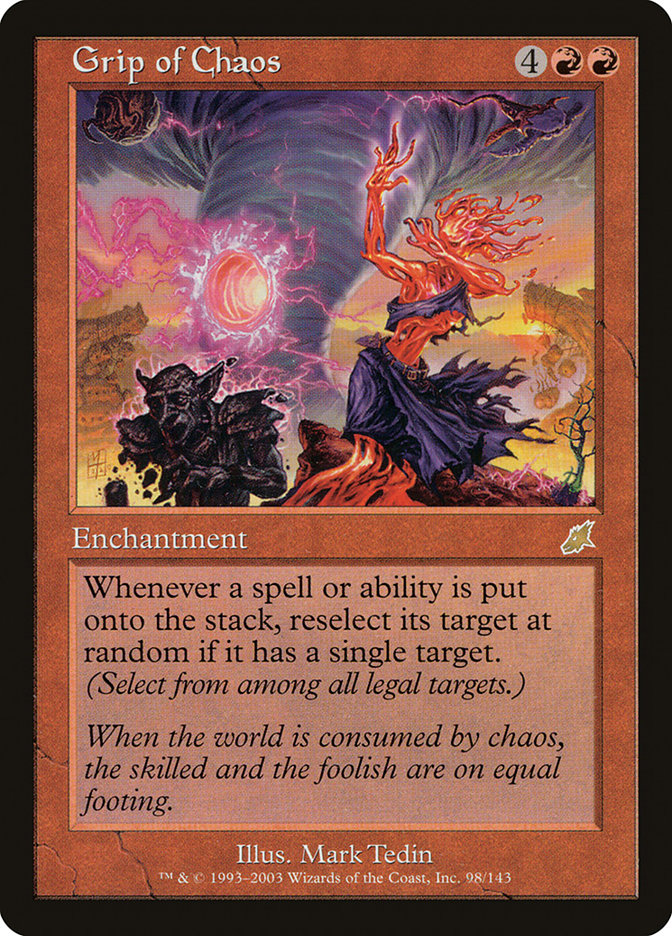 Grip of Chaos 98/143 (Scourge) 