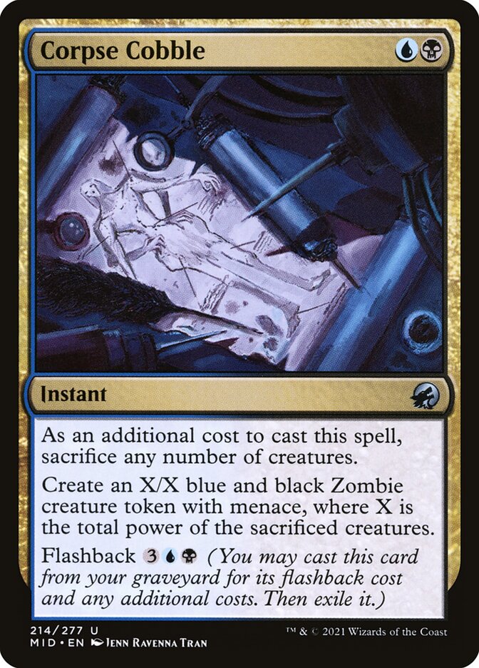 Corpse Cobble 214 (Innistrad: Midnight Hunt)  - Foil