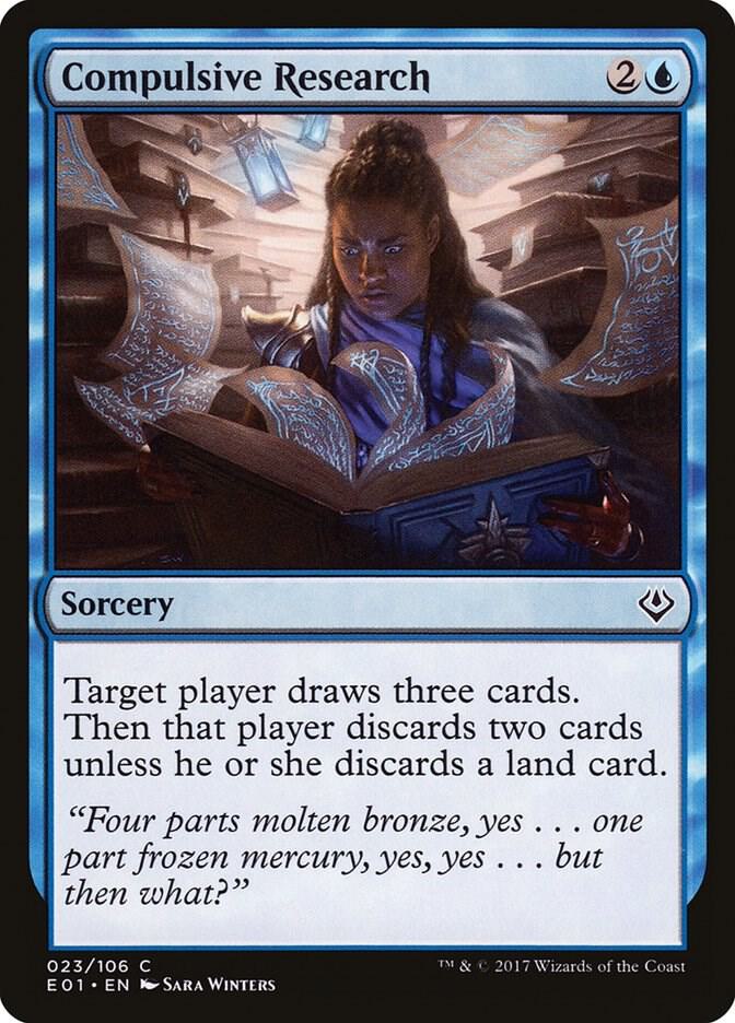 Compulsive Research 23/106 (Archenemy: Nicol Bolas) 