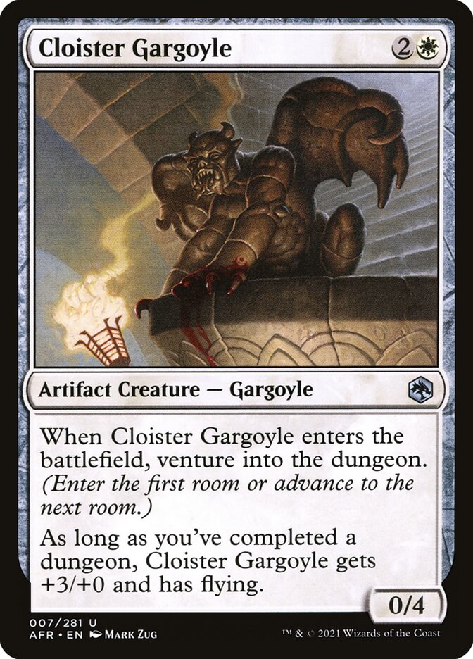 Cloister Gargoyle 7 (Adventures in the Forgotten Realms) 