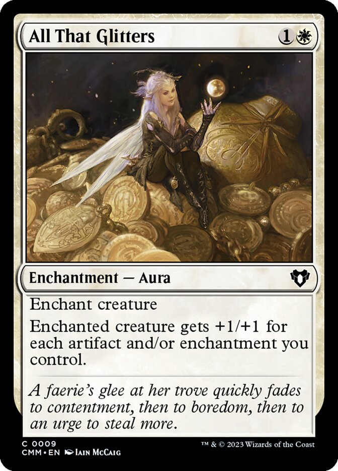 All That Glitters 9 (Commander Masters)  - Foil
