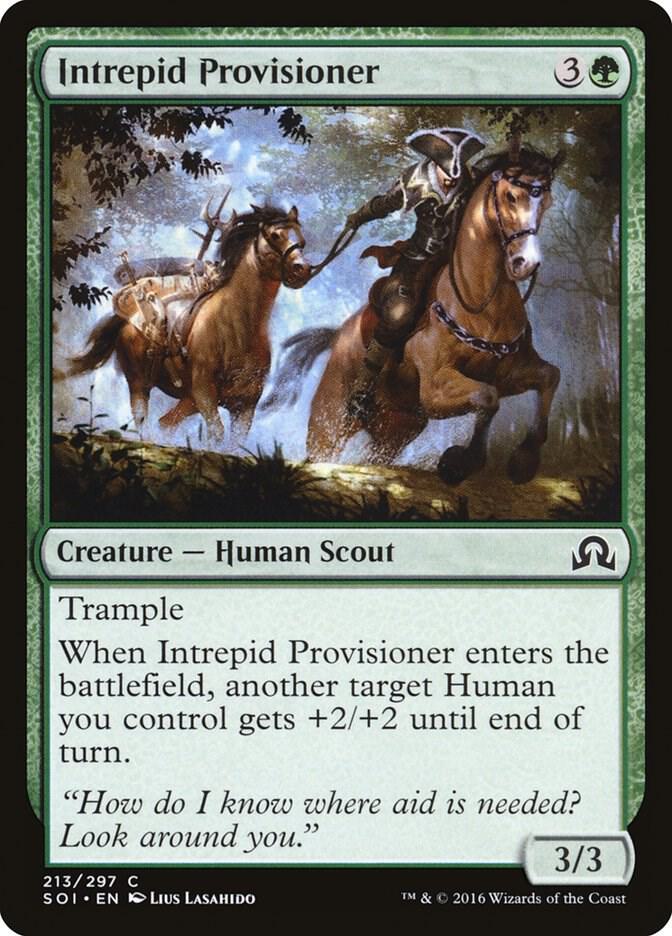Intrepid Provisioner 213/297 (Shadows over Innistrad) 