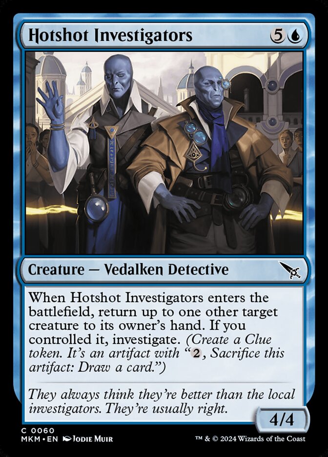 Hotshot Investigators 60/286 (Murders at Karlov Manor)  - Foil