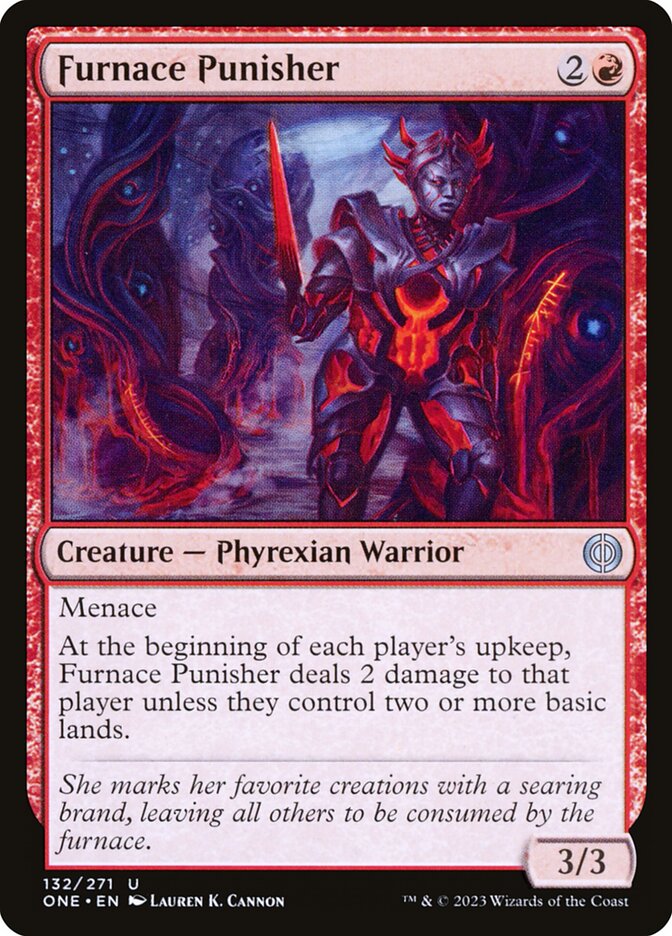 Furnace Punisher 132/271 (Phyrexia: All Will Be One) 