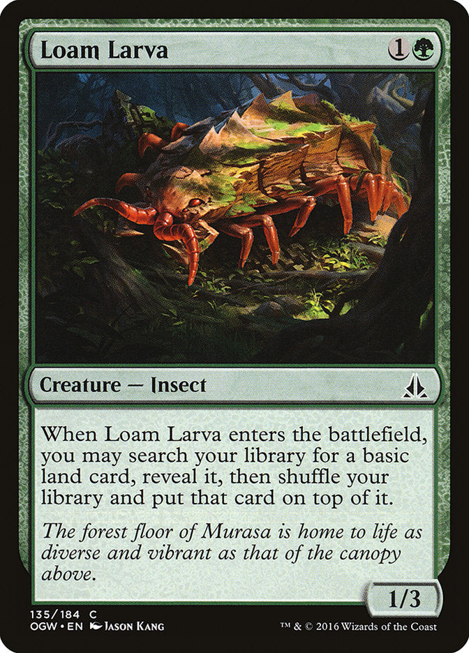 Loam Larva 135/184 (Oath of the Gatewatch) 