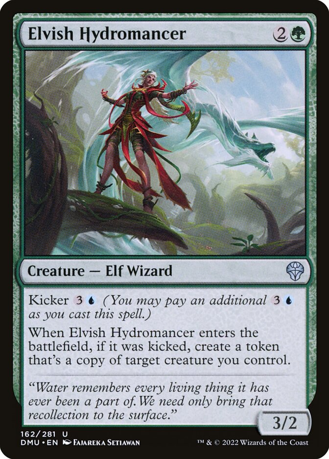 Elvish Hydromancer 162/281 (Dominaria United)  - Foil