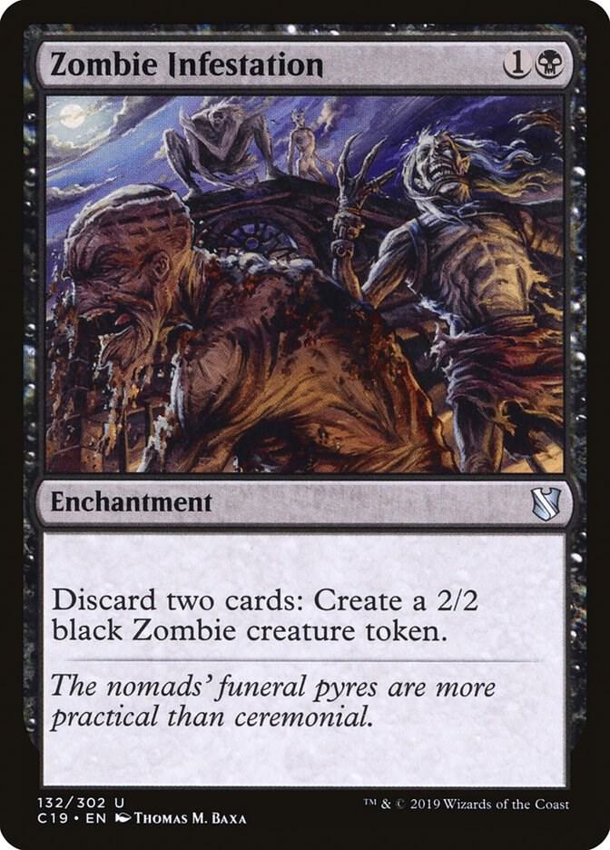 Zombie Infestation 132/302 (Commander 2019) 