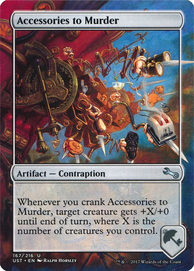 Accessories to Murder 167/216 (Unstable) 