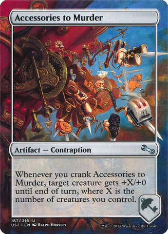 Accessories to Murder 167/216 (Unstable) 