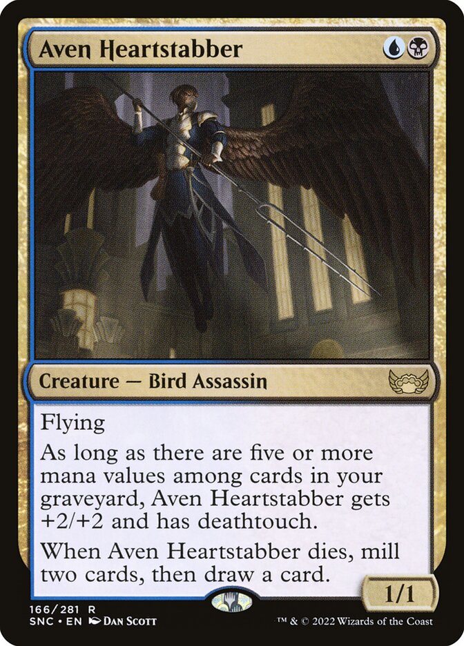 Aven Heartstabber 166 (Streets of New Capenna) 