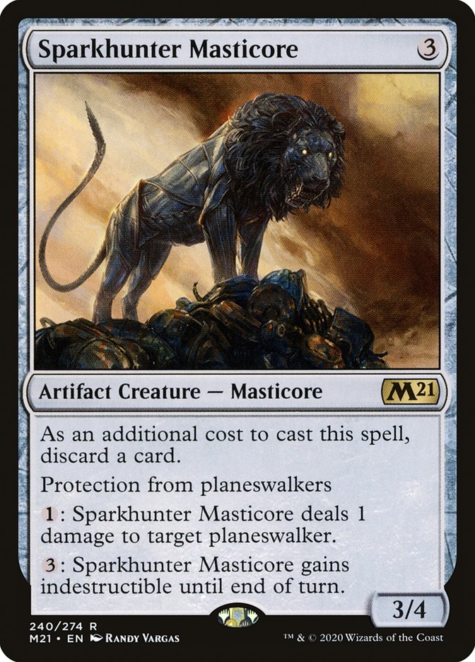 Sparkhunter Masticore 240 (Core Set 2021) 