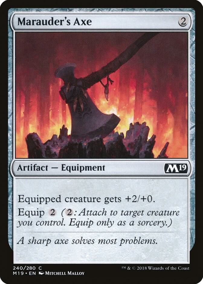 Marauder's Axe 240/280 (Core Set 2019) 