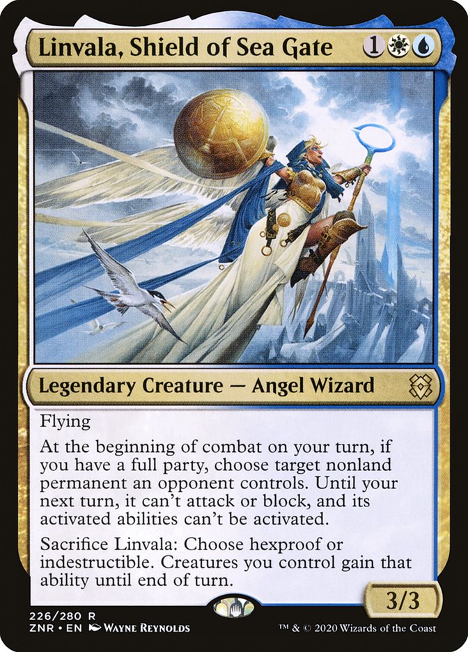 Linvala, Shield of Sea Gate 226 (Zendikar Rising) 