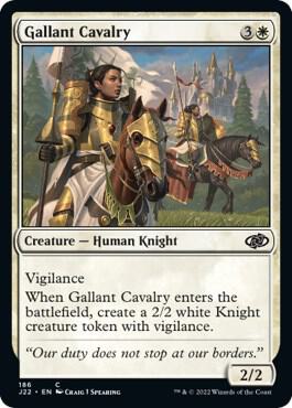 Gallant Cavalry 186 (Jumpstart 2022) 