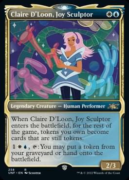 Claire DLoon Joy Sculptor Showcase 258/244 (Unfinity) 