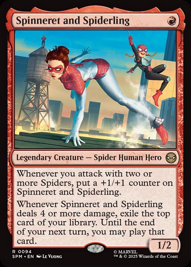 Spinneret and Spiderling 94/198 (Marvel's Spider-Man) 