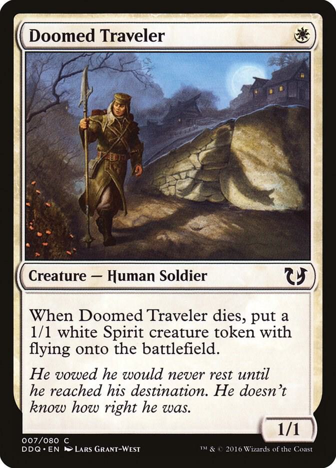 Doomed Traveler 7/80 (Duel Decks: Blessed vs. Cursed) 