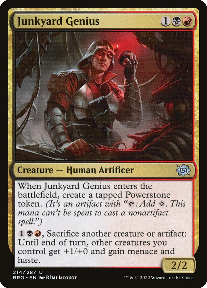 Junkyard Genius 214/287 (The Brothers' War)  - Foil