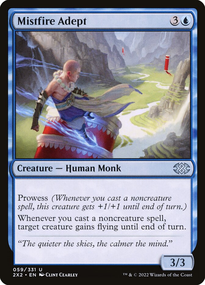 Mistfire Adept 59/331 (Double Masters 2022) 
