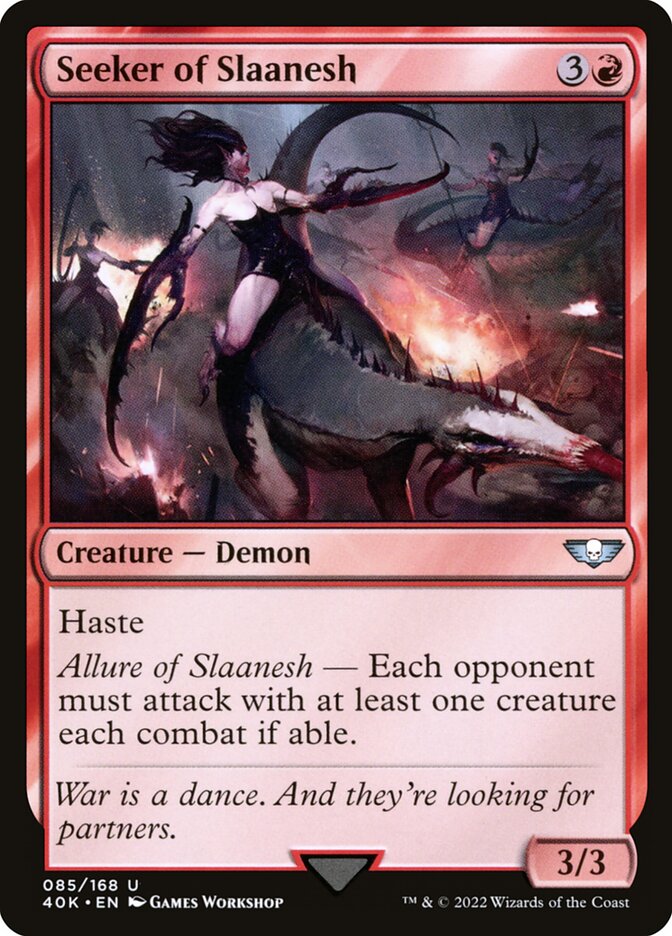 Seeker of Slaanesh 85/617 (Universes Beyond: Warhammer 40,000) 