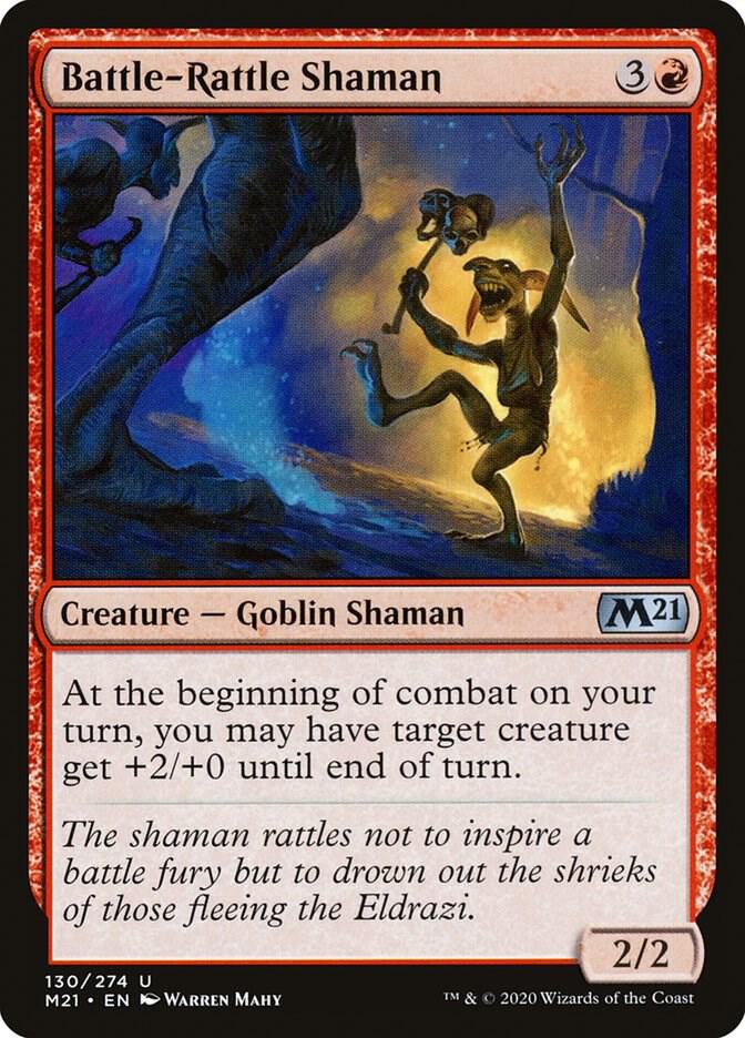 Battle-Rattle Shaman 130 (Core Set 2021) 