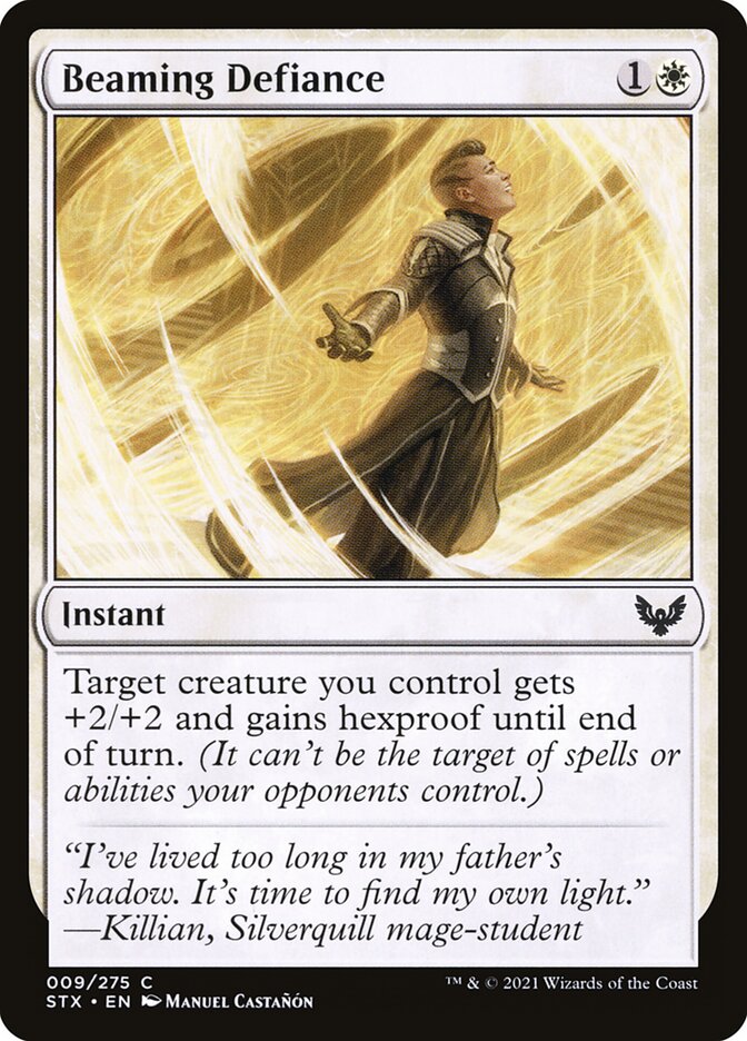 Beaming Defiance 9 (Strixhaven: School of Mages) 