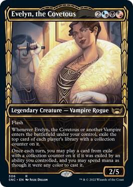 Evelyn the Covetous Showcase 306 (Streets of New Capenna) 