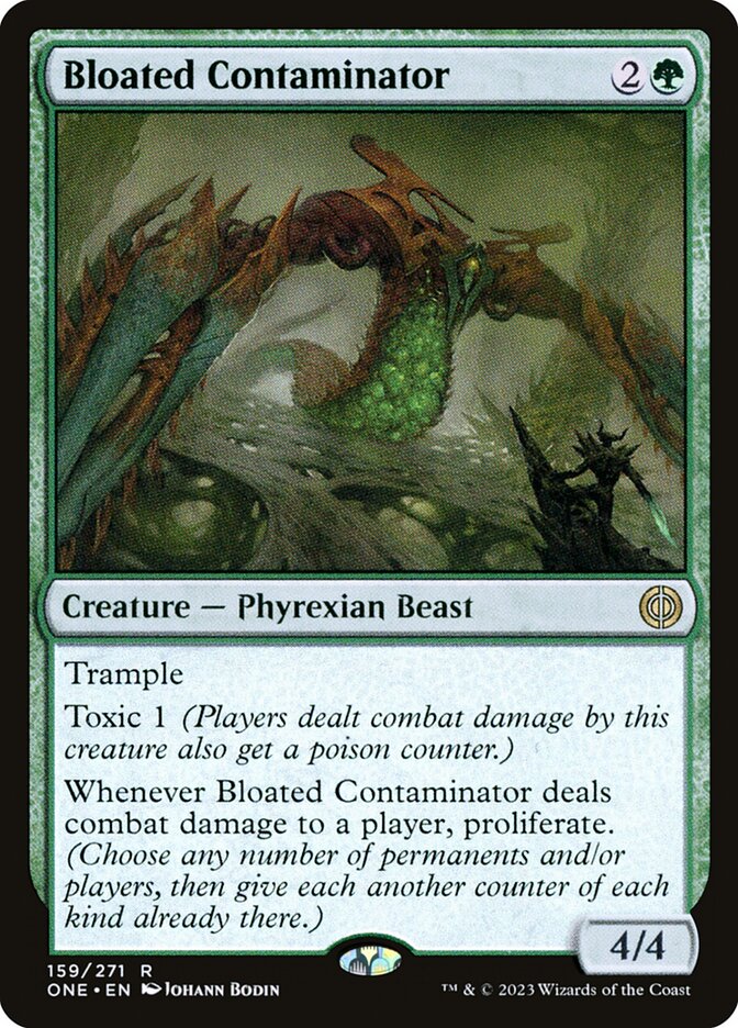 Bloated Contaminator 159/271 (Phyrexia: All Will Be One)  - Foil