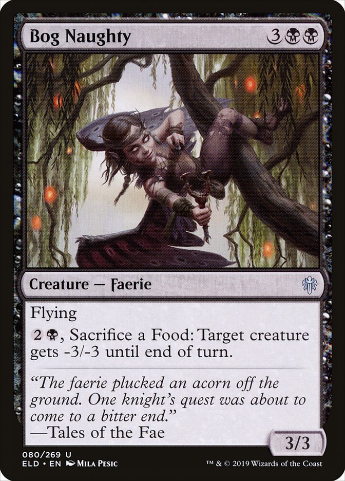 Bog Naughty 80/269 (Throne of Eldraine) 