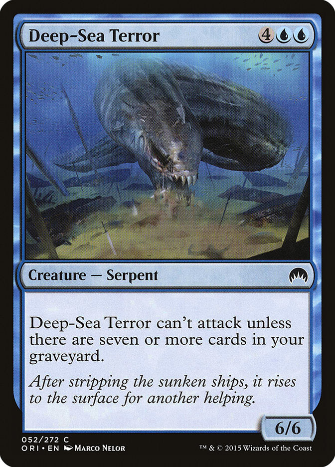 Deep-Sea Terror 52/272 (Magic Origins)  - Foil