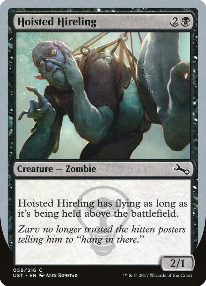 Hoisted Hireling 58/216 (Unstable) 