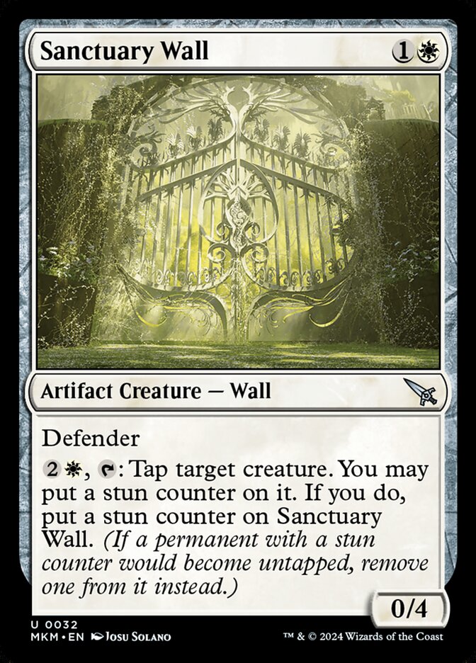 Sanctuary Wall 32/286 (Murders at Karlov Manor)  - Foil