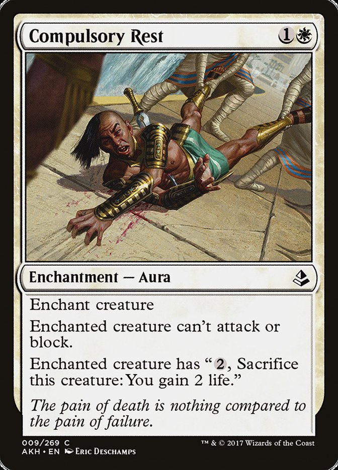 Compulsory Rest 9/269 (Amonkhet) 