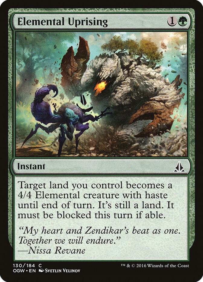 Elemental Uprising 130/184 (Oath of the Gatewatch) 