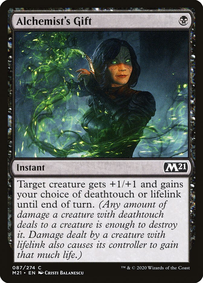 Alchemist's Gift 87 (Core Set 2021)  - Foil