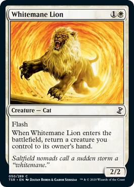Whitemane Lion 50/289 (Time Spiral: Remastered)  - Foil