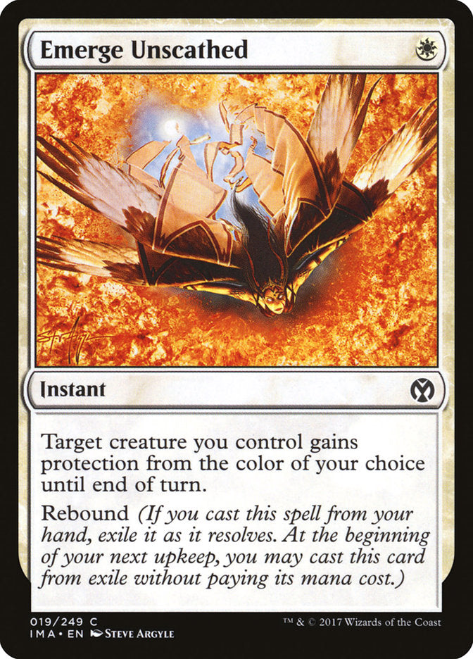 Emerge Unscathed 19/249 (Iconic Masters) 