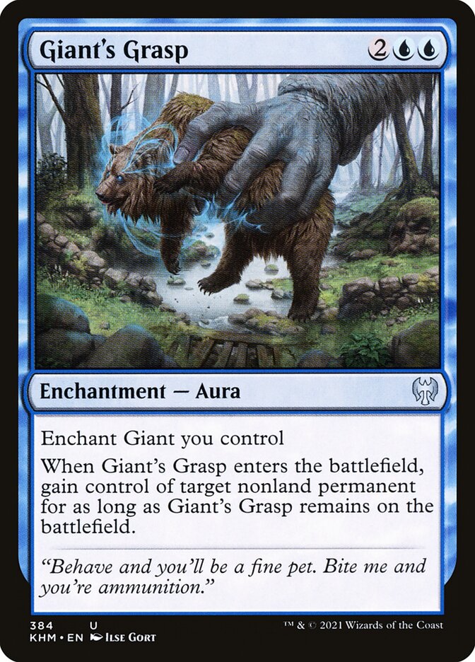 Giant's Grasp 384/285 (Kaldheim) 