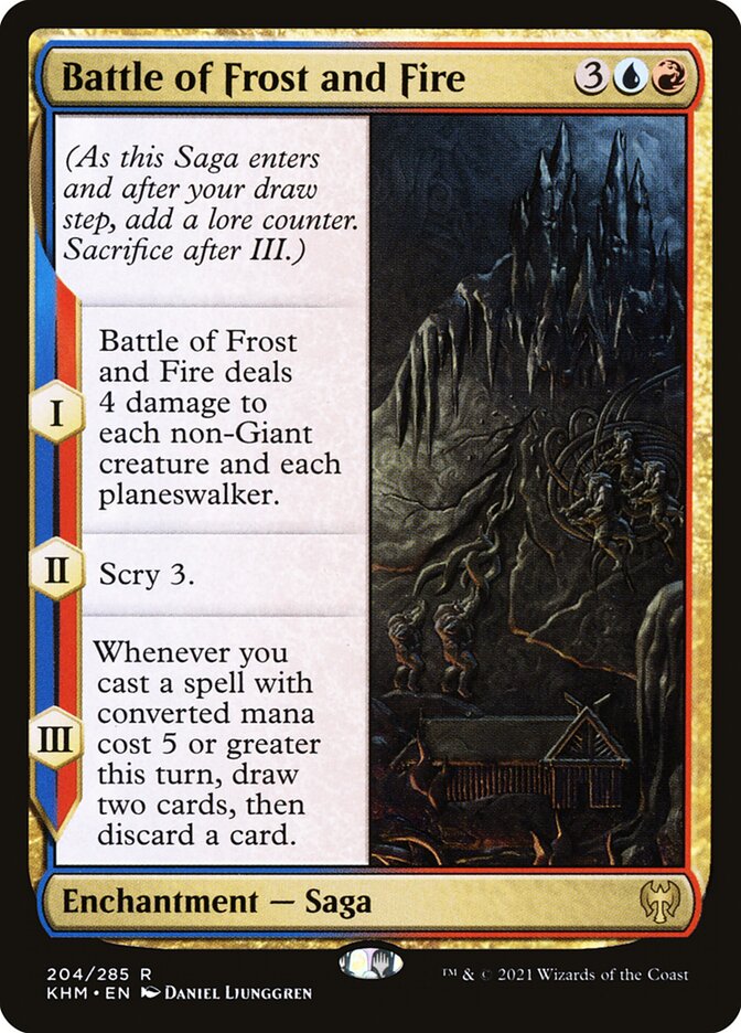 Battle of Frost and Fire 204/285 (Kaldheim) 