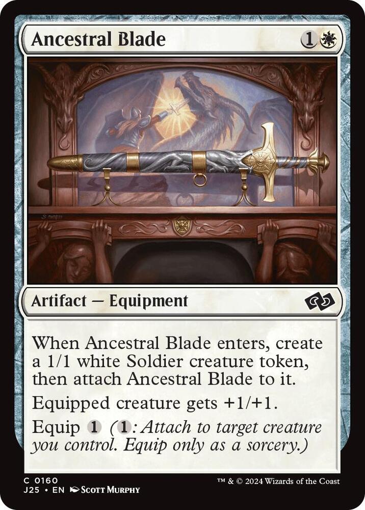 Ancestral Blade 160/779 (Foundations Jumpstart) 
