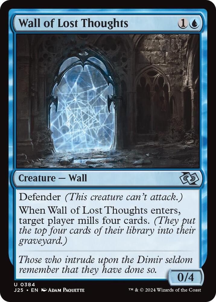 Wall of Lost Thoughts 384/779 (Foundations Jumpstart) 