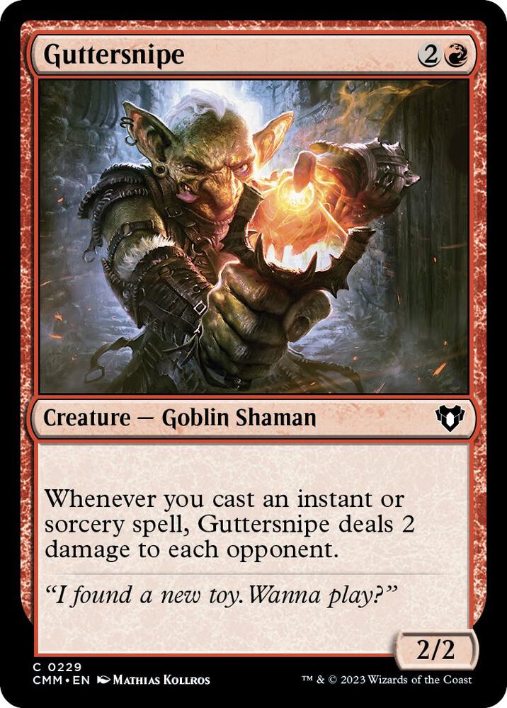 Guttersnipe 229 (Commander Masters) 