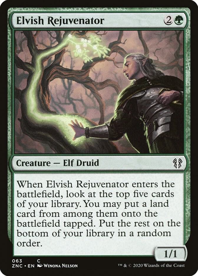 Elvish Rejuvenator 63/142 (Commander: Zendikar Rising) 