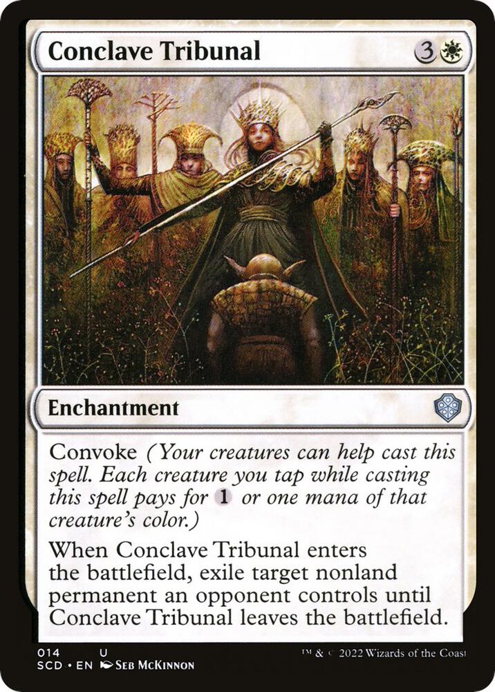 Conclave Tribunal 14/352 (Starter Commander Decks) 